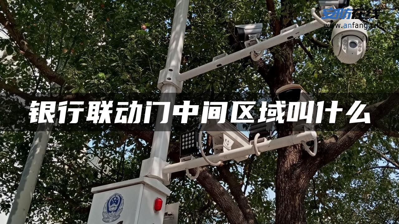 银行联动门中间区域叫什么 银行联动门中间区域叫什么
