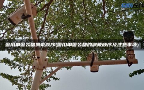 警用单警装备佩戴顺序(警用单警装备的佩戴顺序及注意事项)