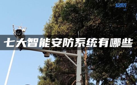 七大智能安防系统有哪些