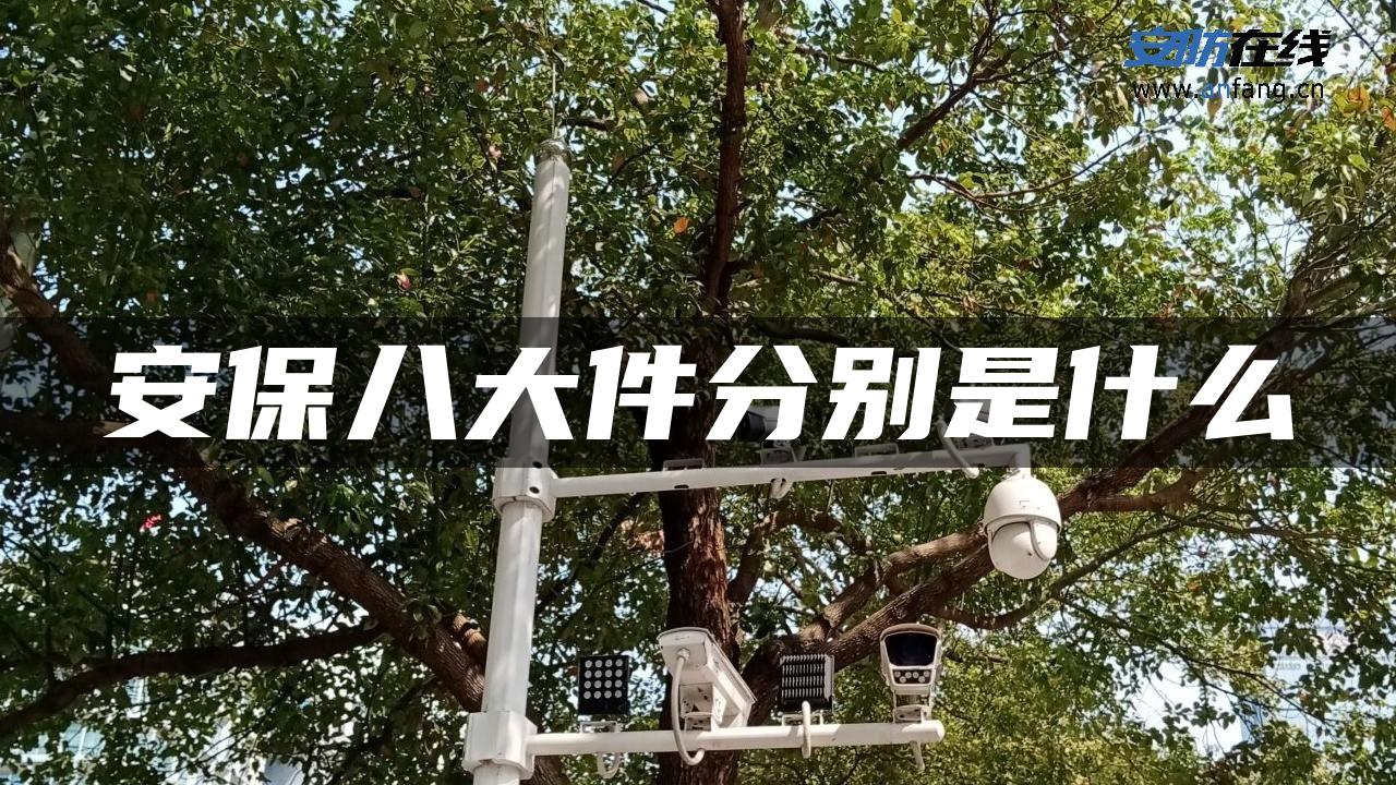 安保八大件分别是什么