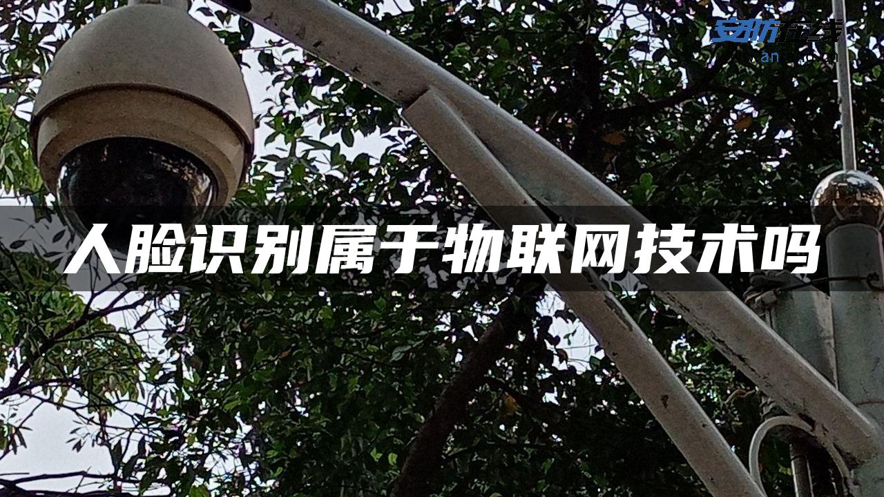 人脸识别属于物联网技术吗