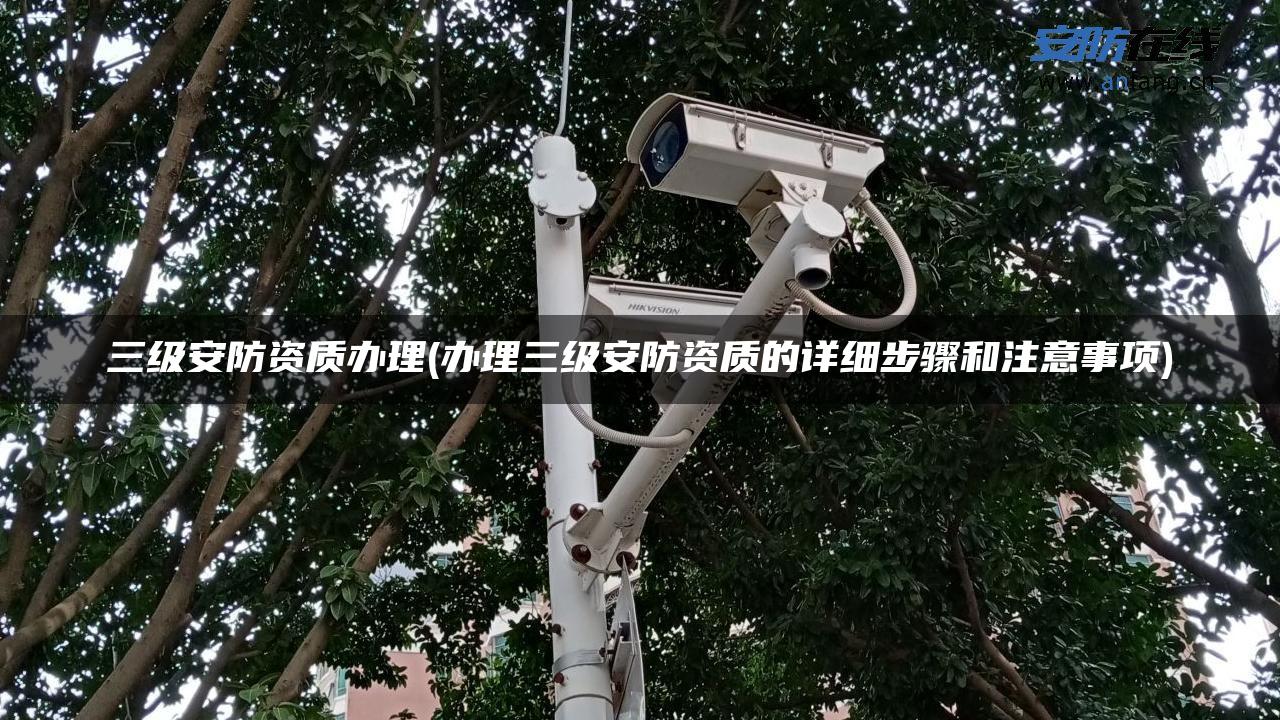 三级安防资质办理(办理三级安防资质的详细步骤和注意事项)