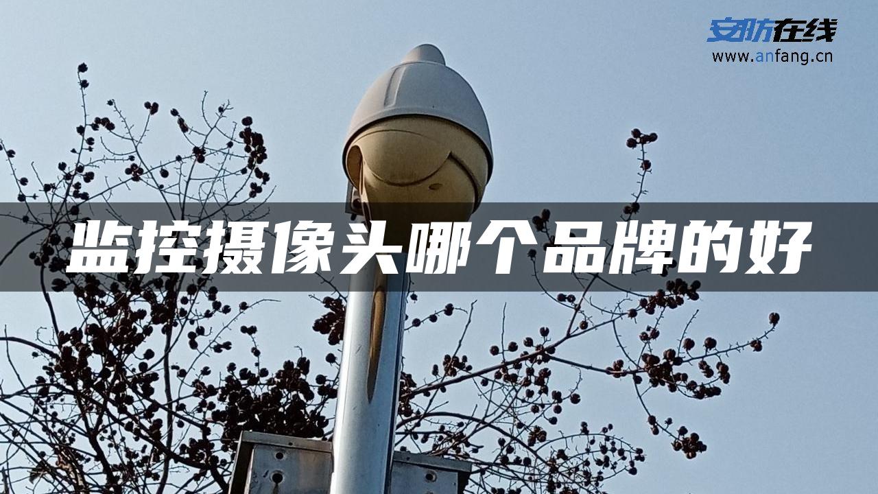 监控摄像头哪个品牌的好