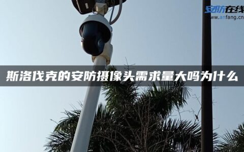 斯洛伐克的安防摄像头需求量大吗为什么