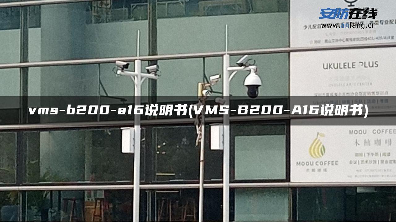 vms-b200-a16说明书(VMS-B200-A16说明书)