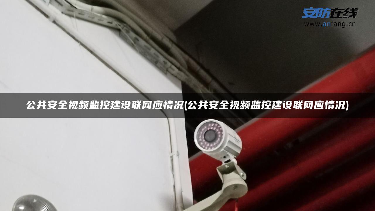 公共安全视频监控建设联网应情况(公共安全视频监控建设联网应情况)